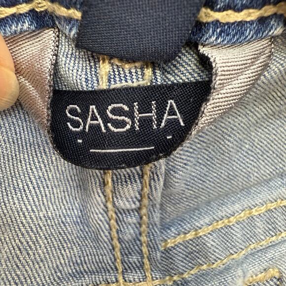 Silver Jean Co Jeans Girls 14 Light Blue Sasha Straight Leg Mid Rise School Jean - Picture 6 of 14